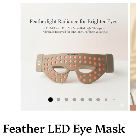 Numiere Feather LED Mask - Picture 8 of 14
